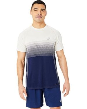 Asics Seamless Ss Top - Blue