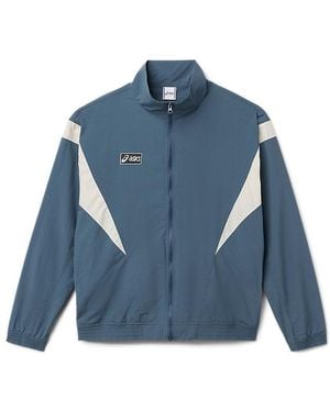 Asics Classic Woven Track Jacket - Blu