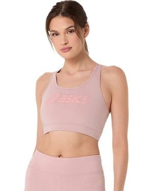 Asics Essential Logo Padded Bra - Black