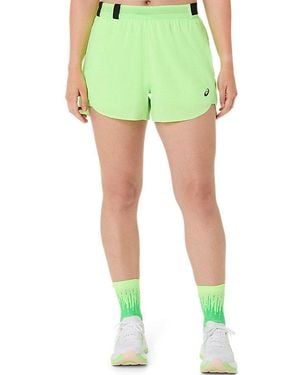 Asics LIMITED SERIES METARUN SPLIT SHORTS - Grün