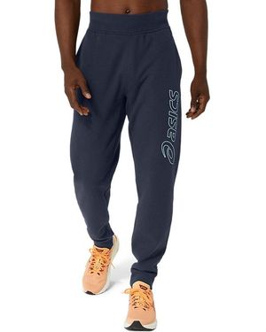 Asics LOGO SWEATPANT - Schwarz