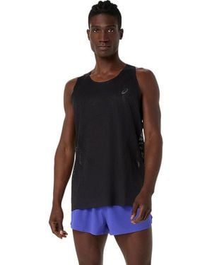 Asics Metarun Singlet - Black