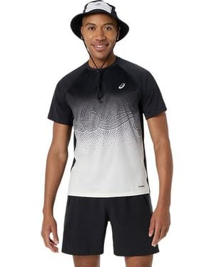 Asics Road Fade Ss Top - Black