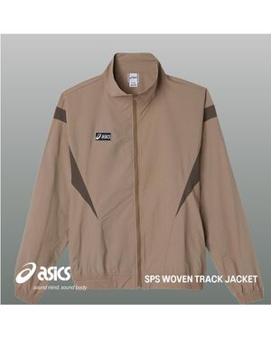 Asics Sps Woven Track Jacket - Brown