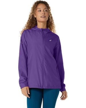 Asics Sport Run Hood Jacket - Paars