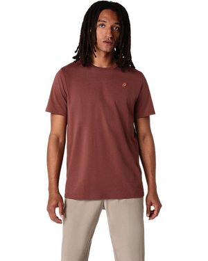 Asics Spiral Embroidery Tee - Red