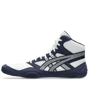 Asics Snapdown 4 Wide Shoes Midnight/Pure 12 Ee - Blue
