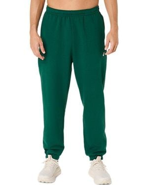 Asics Fleece Relaxed Pant - Green