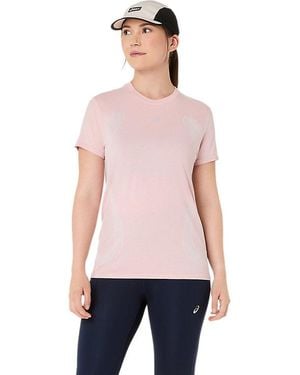 Asics Road Seamless Ss Top - Zwart