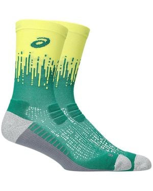 Asics Performance Run Sock Crew - Verde