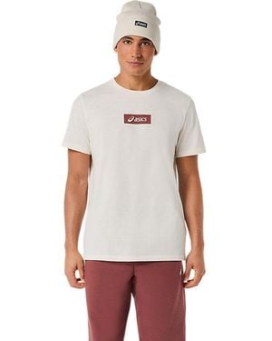Asics Chest Logo Tee - Blue