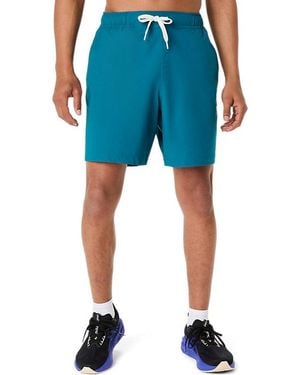 Asics Heritage Double Weave 7in Short - Blue