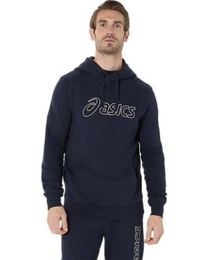 Asics LOGO OTH HOODIE - Blau