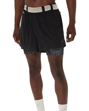 Asics Limited Series Metarun 4In 2-N-1 Short - Black
