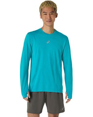 Asics Road Seamless Ls Top - Blue