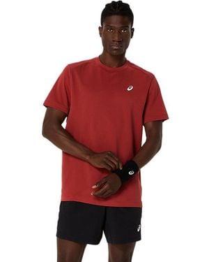 Asics Court Ss Top - Red