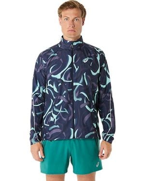 Asics Road Lite-Show Packable Jacket - Blu