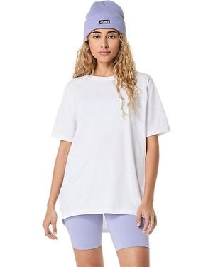 Asics Nagino Oversized Short Sleeve Top - Black