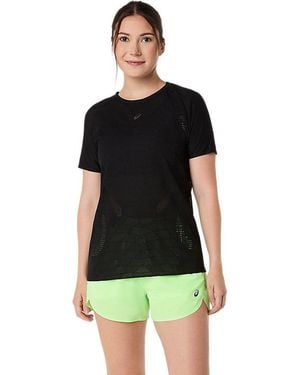 Asics Metarun Ss Top - Black