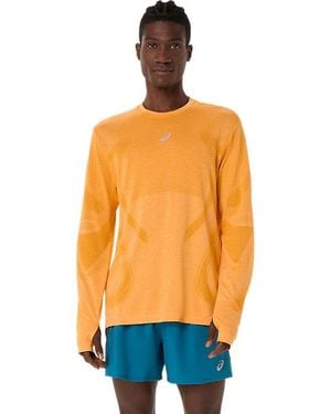 Asics Road Seamless Ls Top - Orange