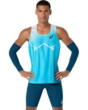 Asics Metaspeed Singlet - Blauw