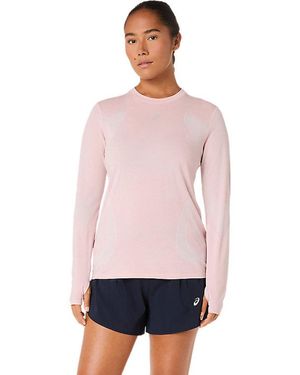Asics Road Seamless Ls Top - Black