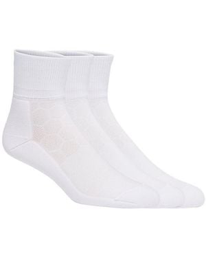 Asics Easy Quarter 3P - White