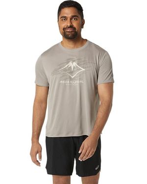 Asics FUJITRAIL LOGO SS TOP - Noir