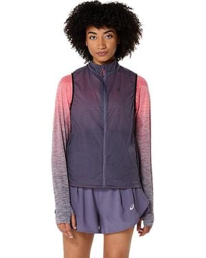 Asics Metarun Packable Gilet - Blue