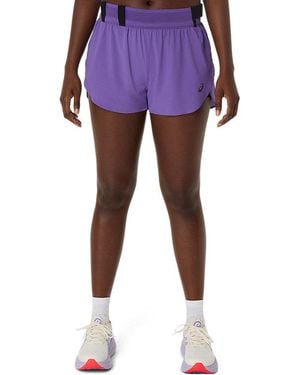 Asics Metarun Split Short - Purple