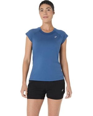 Asics Sport Capsleeve Top - Blue