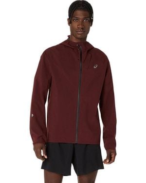 Asics Metarun Waterproof Jacket - Red