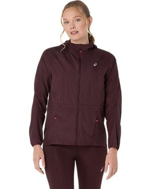 Asics Road Packable Jacket - Rood
