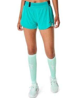 Asics Metarun Split Short - Blue