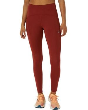 Asics Road High Waist Tight - Red