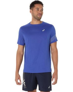 Asics Icon Ss Top - Blue
