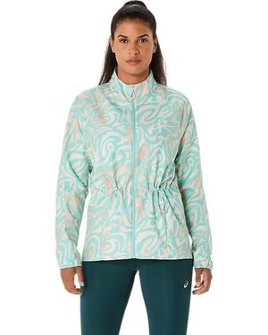 Asics Road Lite-Show Packable Jacket - Green