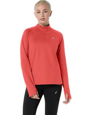 Asics Sport Winter 1/2 Zip Top - Red
