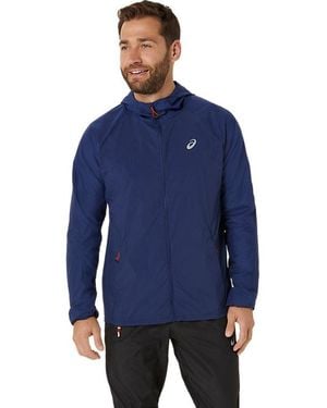 Asics Road Packable Jacket - Blu