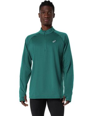 Asics Sport Winter 1/2 Zip Top - Green