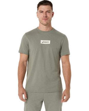 Asics Chest Logo Tee - Black