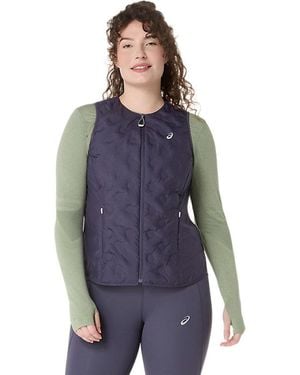 Asics Nagino Run Padded Gilet - Blue