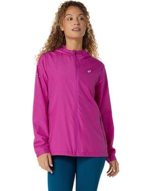 Asics Sport Run Hood Jacket - Pink
