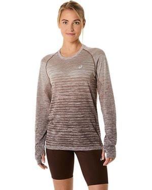 Asics Seamless Ls Top - Multicolour
