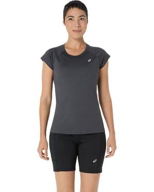 Asics Sport Capsleeve Top - Black