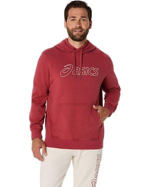 Asics Logo Oth Hoodie - Red