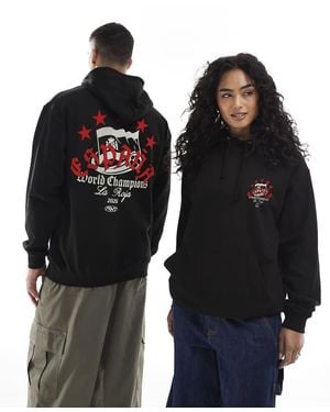 PRNT La Roja Relaxed Hoody - Black