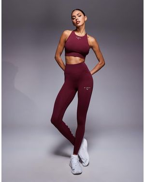 PUMA X Hyrox Shapeluxe 7/8 Length Tights - Purple