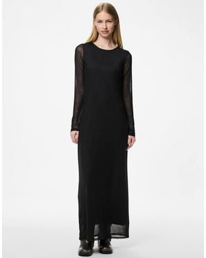 Pieces – maxikleid - Schwarz