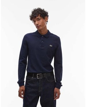 Lacoste Long Sleeve Polo Shirt - Blue